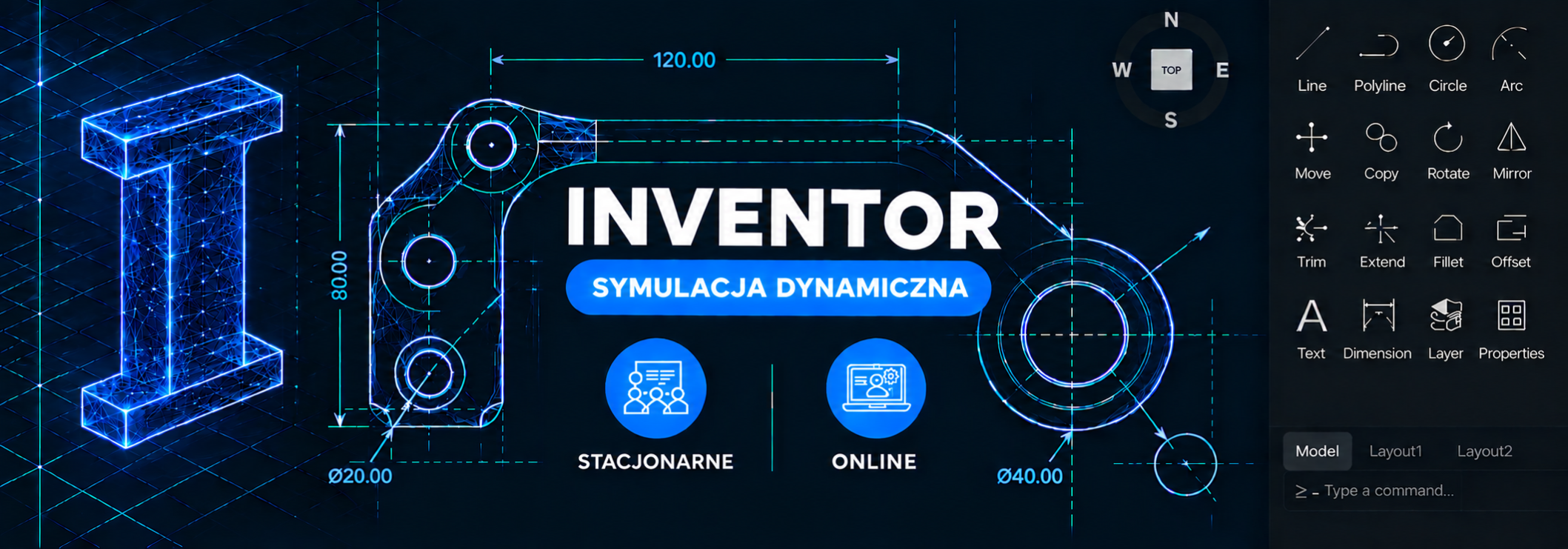 Inventor Symulacja Dynamiczna i Analiza Mechanizmów –