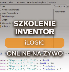 Inventor iLogic – zaawansowany – online