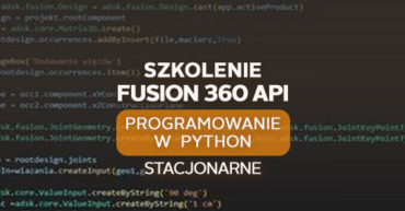 Fusion 360 API - programowanie w python stacjonarnie