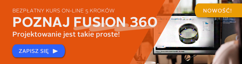 bezpłatny kurs Fusion 360 - wideotutoriale