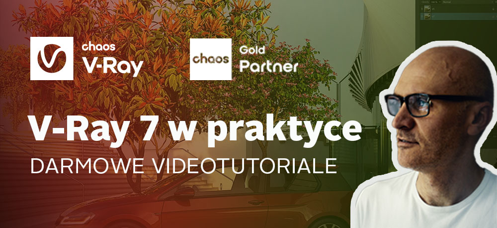 V-ray 7 videotutoriale bezpłatne kurs online